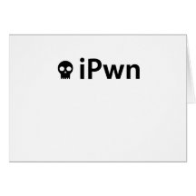 ipwnblk greeting card