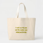 IQ Test Tote Bag