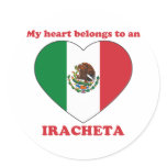 Iracheta Round Sticker