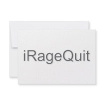 iRageQuit Rage Quitting Gamer