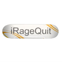 iRageQuit Rage Quitting Gamer Skate Board Decks
