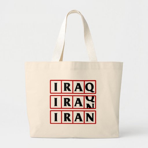Iran to Iraq Canvas Bags