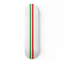 Iran Tricolor Stripe Skateboard Deck