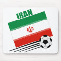 Iranian Soccer Team mousepads