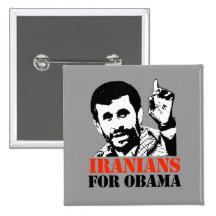 IRANIANS FOR OBAMA PINBACK BUTTONS