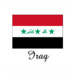 Iraq Flag Design Tshirt