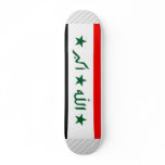 Iraq Flag Skate Board Deck