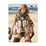 Iraq War Postcard - Swimsuit del VJ7T5810