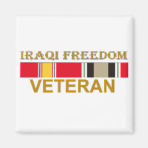 Iraqi Freedom Veteran - Magnet