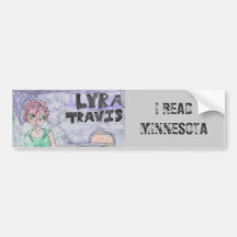 IREADMINNESOTA BUMPER STICKER