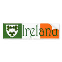 Ireland Bumper Sticker bumper stickers