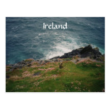 Ireland coast postcard