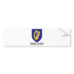 Ireland Coat of Arms bumper stickers