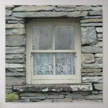 Ireland cottage window print