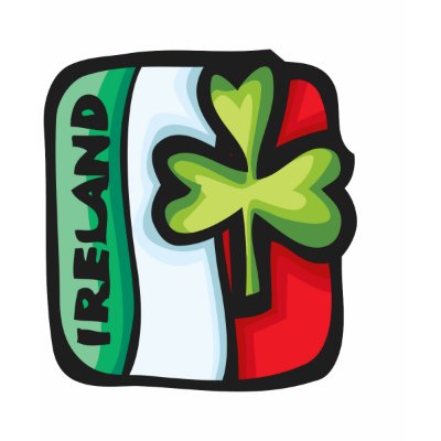 Ireland Design Tee Shirt by fullofNuts