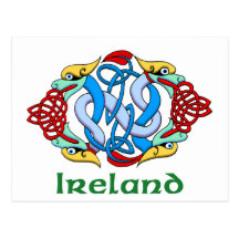 Ireland - Dragon Knot Postcards