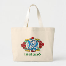 Ireland - Dragon Knot Tote Bags