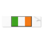 Ireland Flag bumper stickers