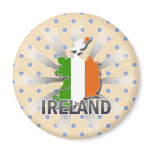 Ireland Flag Map 2.0 magnets