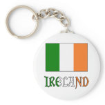 Ireland Flag & Word keychains