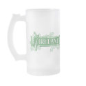 Ireland Frosted Glass Mug
