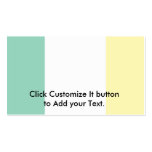 Ireland (Gold), Ireland flag business cards