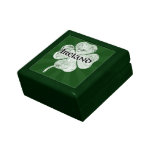 Ireland Grunge Clover Gift Box (light)