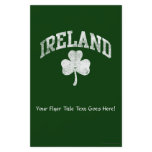 Ireland, Grunge Varsity Style flyers
