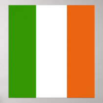 Ireland High quality Flag Poster