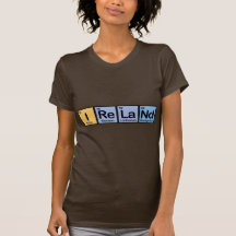 Ireland made of Elements T Shirts