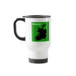 iReland Map Coffee Mugs
