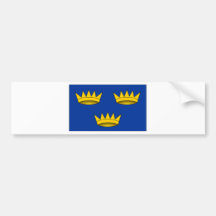 Ireland Munster Flag Bumper Stickers