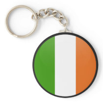 Ireland quality Flag Circle Key Chain