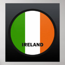 Ireland Roundel quality Flag Posters