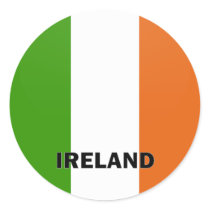 Ireland Roundel quality Flag Stickers