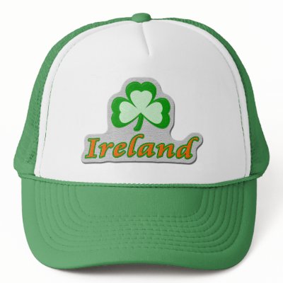 Ireland Shamrock Hat by rudeireland