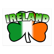 Ireland Shamrock Postcard