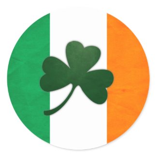 Ireland Shamrock Sticker