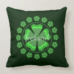 Ireland Shamrocks Pillow