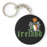 Ireland Shield Keychain