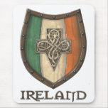 Ireland Shield mousepads