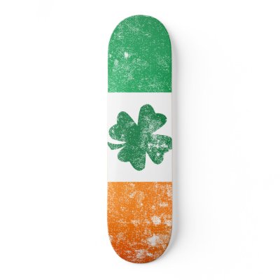 Ireland Skateboard by Surrealism