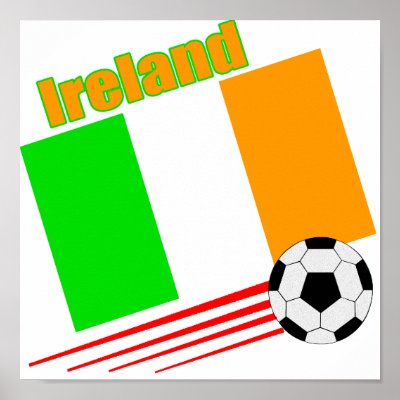 Ireland Soccer Team Posters by worldwidesoccer