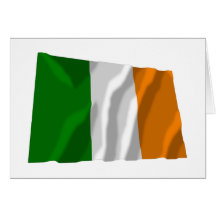 Ireland Waving Flag Cards