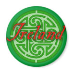 Ireland with Celtic Circle magnets
