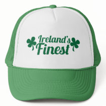 Irelands Finest! St Patricks day national pride Mesh Hat