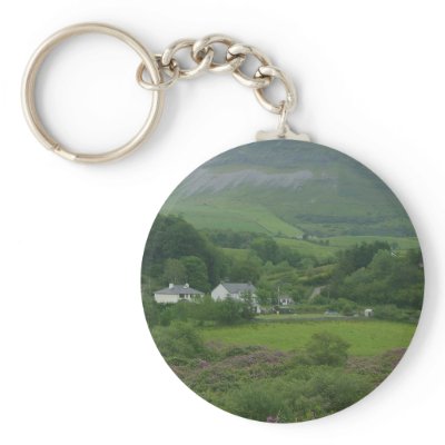Irelands Green Fild Keychain by lifesphere