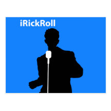 iRickRoll Postcard