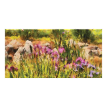 Iris - A Tribute to Monet Picture Card