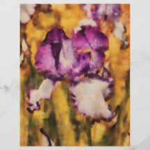 Iris - Diafragma violeta Full Color Flyer
